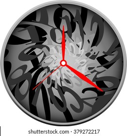 Creative clock design.