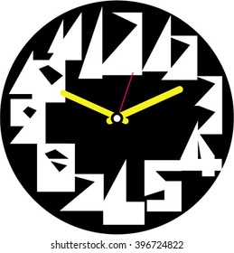 Creative clock design.
