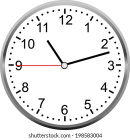 Creative clock face.