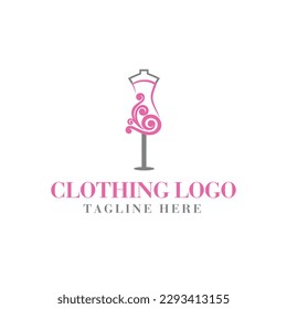 Creative clothing brand for logo vector editable
