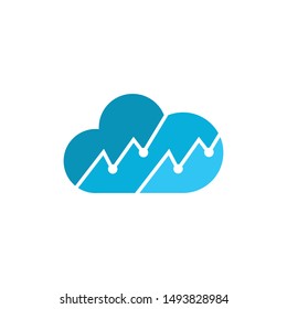 Creative Cloud Logo Design template