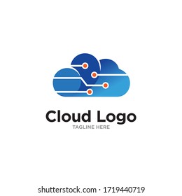 Creative Cloud Technology Logo Template