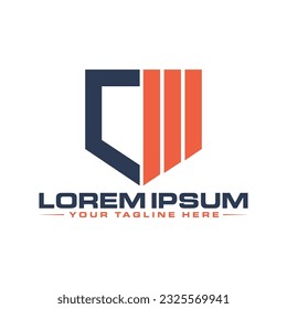 Diseño del logotipo de la carta de Creative CM