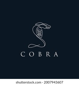 Creative Cobra Logo Icon Vector Design Illustration