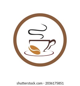 creative Coffee cup logo template vector icon - Vector