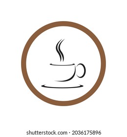 creative Coffee cup logo template vector icon - Vector