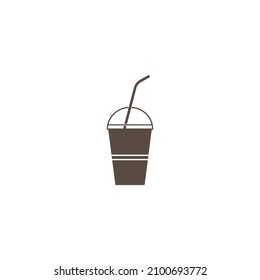 creative coffee hot, coffee cup icon template.