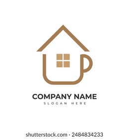 Creative Coffee House Logo Design Template