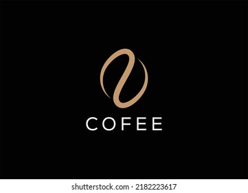 Creative coffee logo design icon illustrator vector