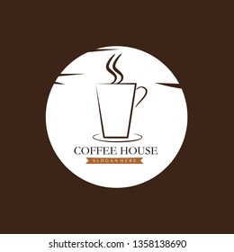 creative Coffee logo icon design template