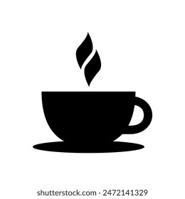 Creative coffee shop logo vector design