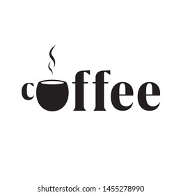 Creative coffee vector illustration logo editable