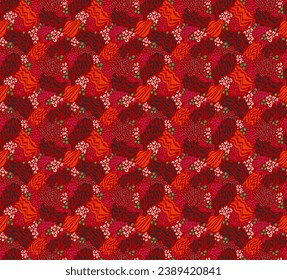 Creative collage of animal skins. Leopard, zebra, tiger. Wool and skin of wild animals. Fashionable modern pattern for wallpaper and fabric. Exotic print in different colors in flat style.