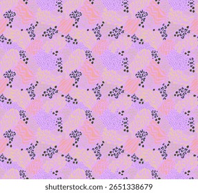 Colagem criativa de peles de animais. Leopardo, zebra, tigre. Lã e pele de animais selvagens. Padrão moderno na moda para papel de parede e tecido. Impressão exótica em cores diferentes em estilo plano.
