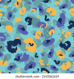 Creative collage seamless pattern. Modern abstract print. Fashion template for design.