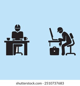 Creative Collection Of Working people  labor day with Tools