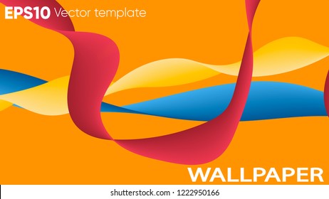 Creative color background. Abstract wallpaper.
