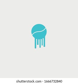 creative color drop logo design