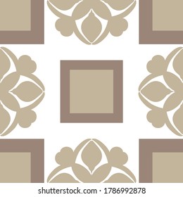 Creative color pattern for decoration. Print for paper wallpaper, tiles, textiles, neckerchief. Scarf design. Frame 