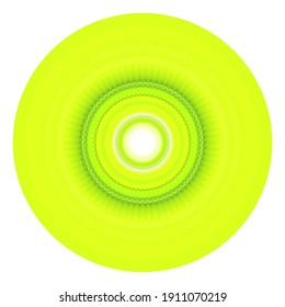 Creative color round symbol. Abstract summer logo. Circle modern art icon. Pattern ornament spring illustration eps10.
