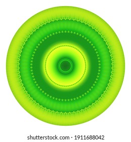 Creative color round symbol. Abstract summer logo. Circle modern art icon. Pattern ornament spring illustration eps10.