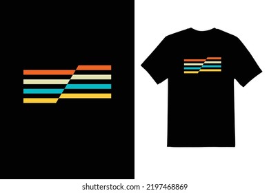 creative Color t shirt design template