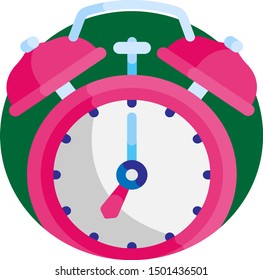Creative Colored Alarm Clock Icon