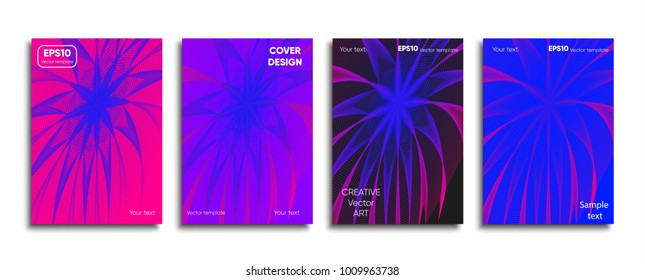 Creative colored cover. Cover design.