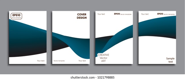 Creative colored cover. Cover design.