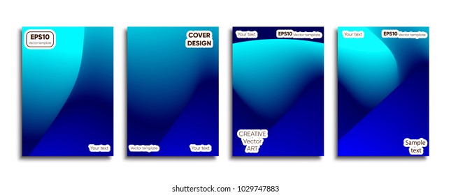 Creative colored cover. Cover design.