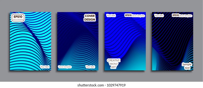 Creative colored cover. Cover design.