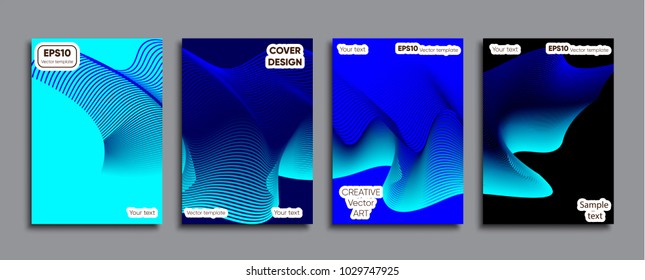 Creative colored cover. Cover design.