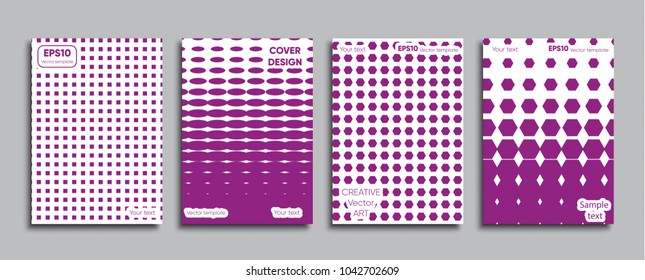 Creative colored cover. Cover design.