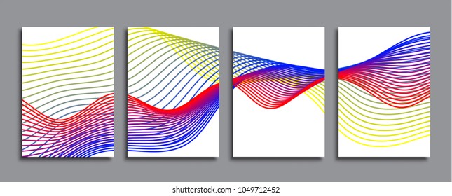 Creative colored cover. Cover design.