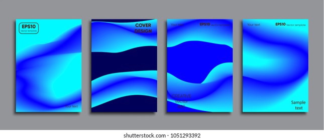 Creative colored cover. Cover design.