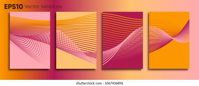 Creative colored cover. Cover design.