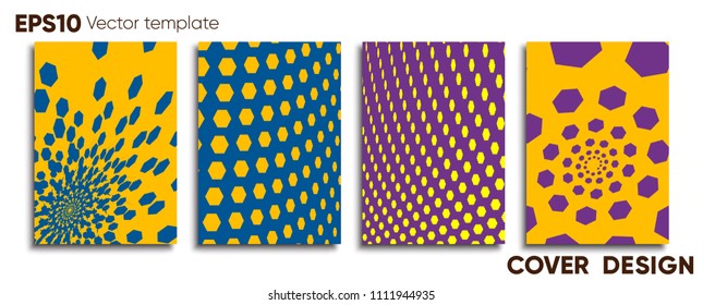 Creative colored cover. Cover design.