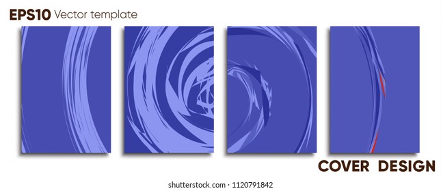 Creative colored cover. Cover design.