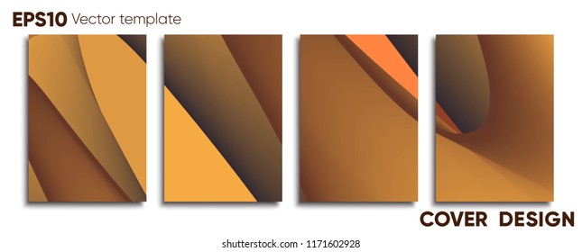 Creative colored cover. Cover design.