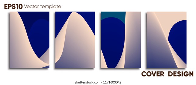 Creative colored cover. Cover design.