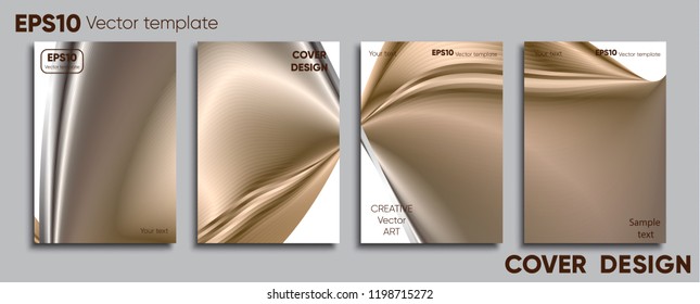 Creative colored cover. Cover design.