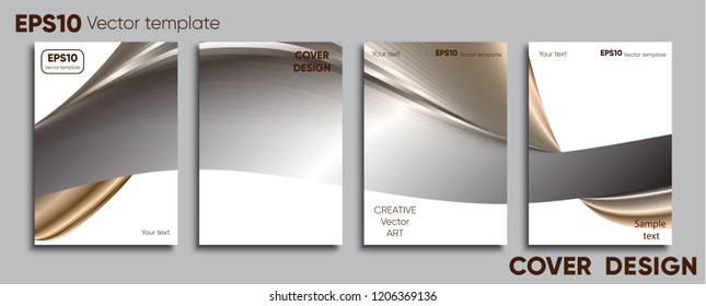 Creative colored cover. Cover design.