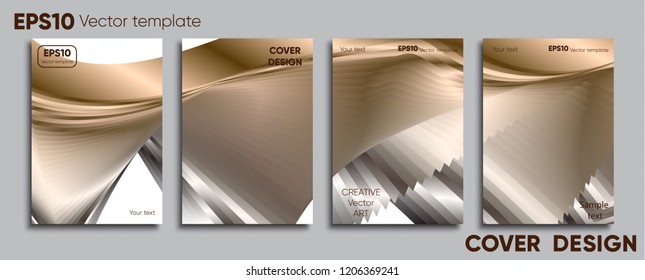 Creative colored cover. Cover design.
