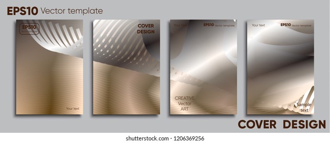 Creative colored cover. Cover design.