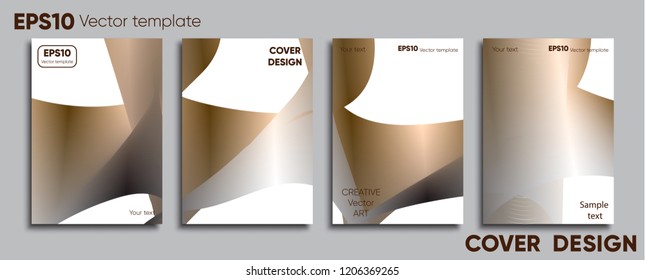 Creative colored cover. Cover design.