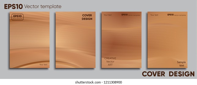 Creative colored cover. Cover design.