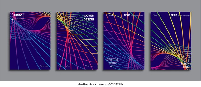Creative colored cover design