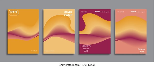 Creative colored cover design.
