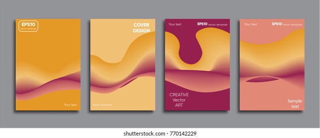 Creative colored cover design.