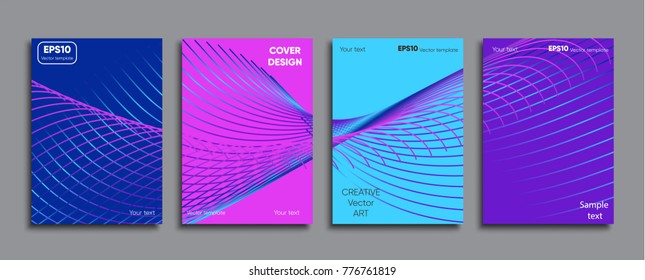 Creative colored cover. Cover design.